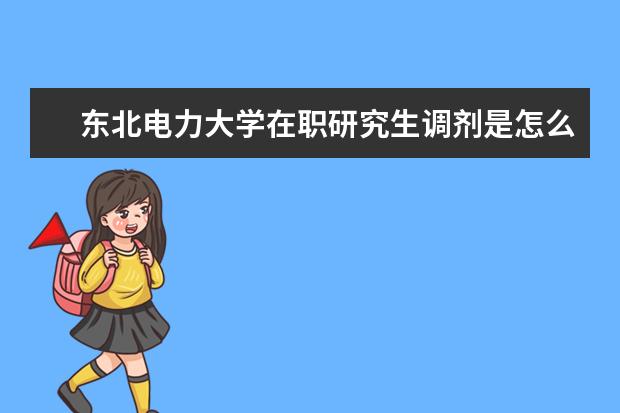 东北电力大学在职研究生调剂是怎么调剂