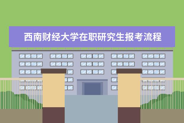 西南财经大学在职研究生报考流程