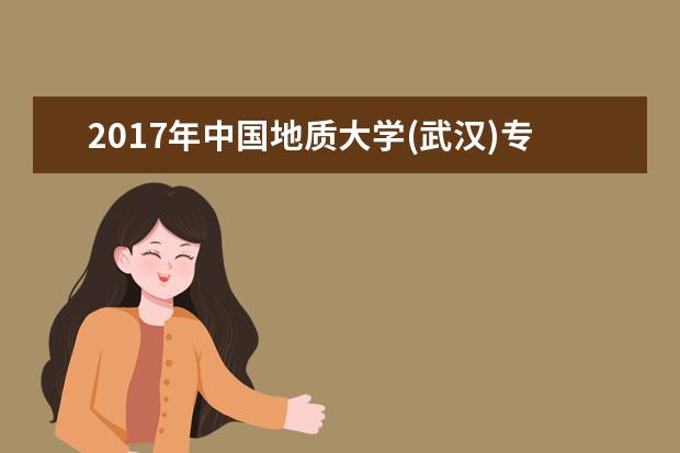 2017年中国地质大学(武汉)专业硕士研究生国家分数线