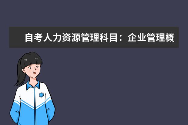 自考人力资源管理科目：企业管理概论课程简介 自考电子政务科目：计算机应用技术课程简介