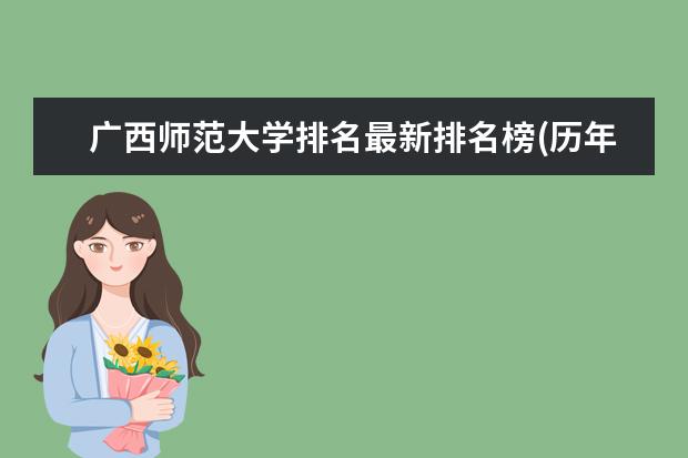 广西师范大学排名最新排名榜(历年排名数据整理) 西北师范大学排名最新排名榜(历年排名数据整理)