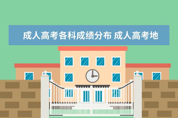 成人高考各科成绩分布 成人高考地理难吗 分值怎么分布