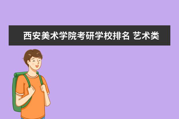 西安美术学院考研学校排名 艺术类考研,报考哪些学校比较好?