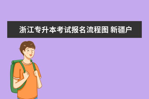 浙江专升本考试报名流程图 新疆户籍或生源的高等院校卒业生是什么意思? - 百度...