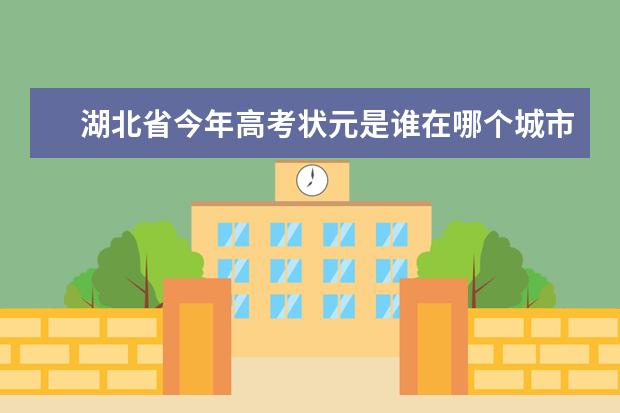 湖北省今年高考状元是谁在哪个城市