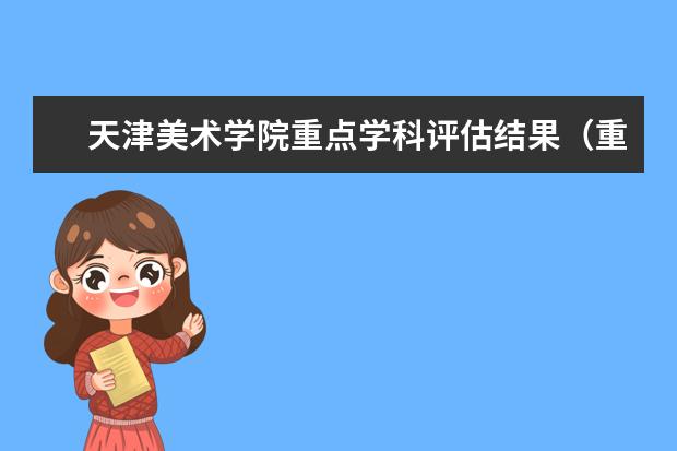 天津美术学院重点学科评估结果（重点学科名单）